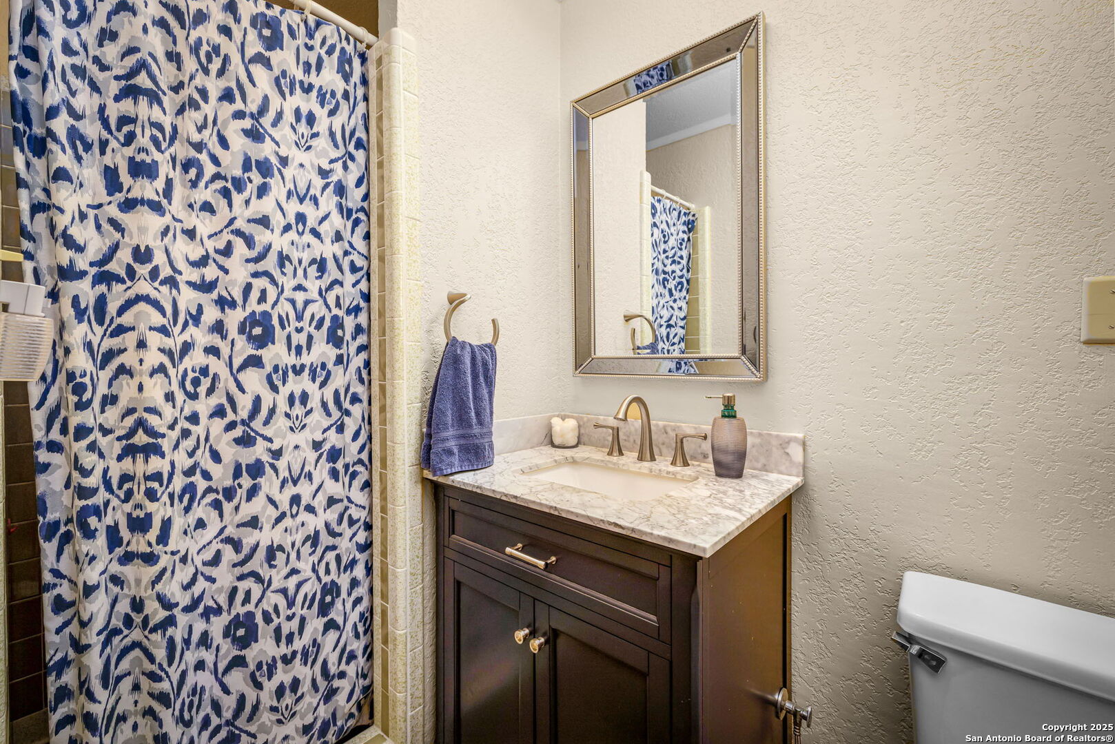 200 Elm Creek Road New Braunfels, TX 78132 - Photo 30 of 45 a bathroom with a sink and a toilet