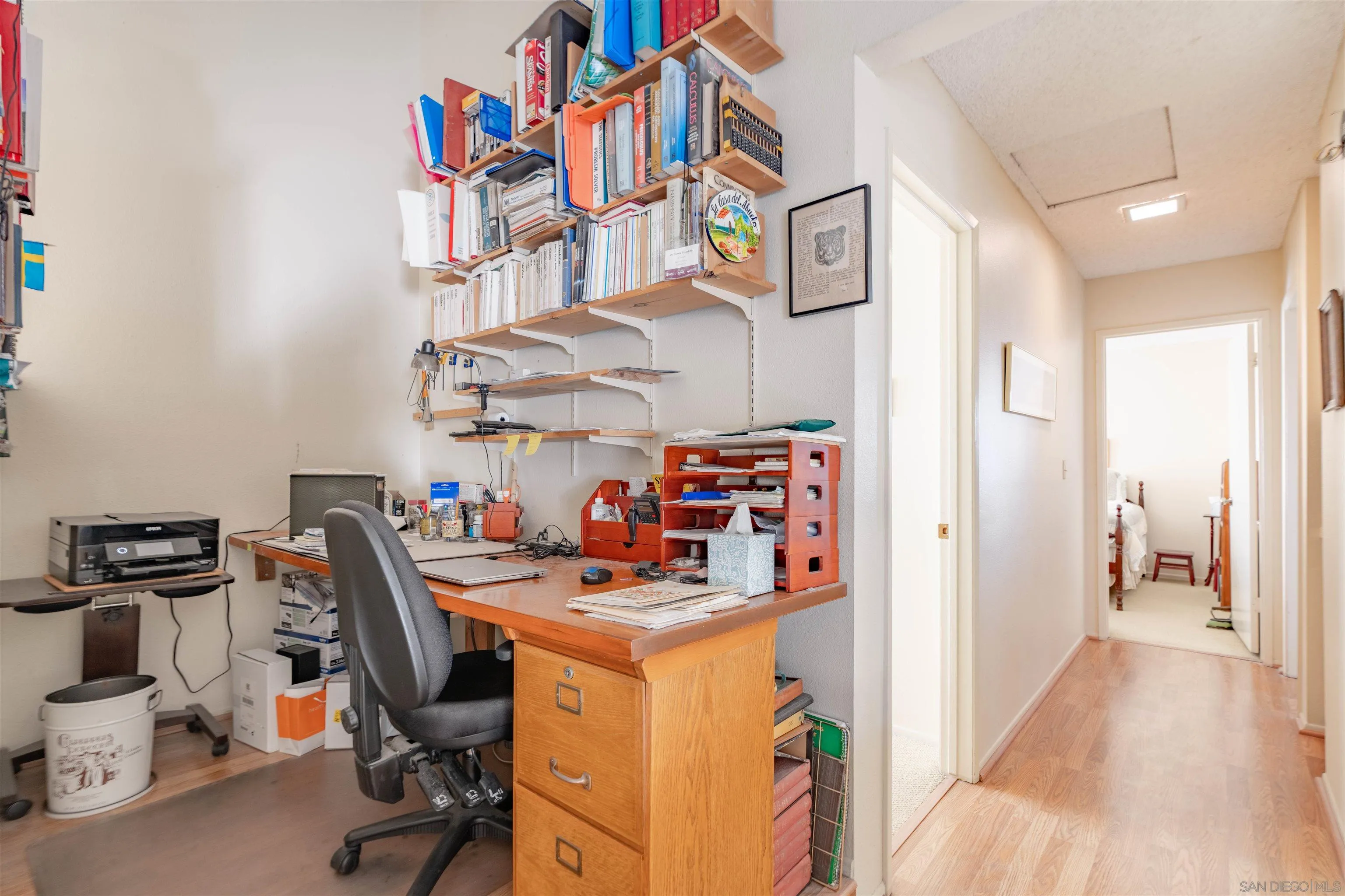 1440 Valleda Lane Encinitas, CA 92024 - Photo 29 of 54 a view of a workspace with furniture and workspace