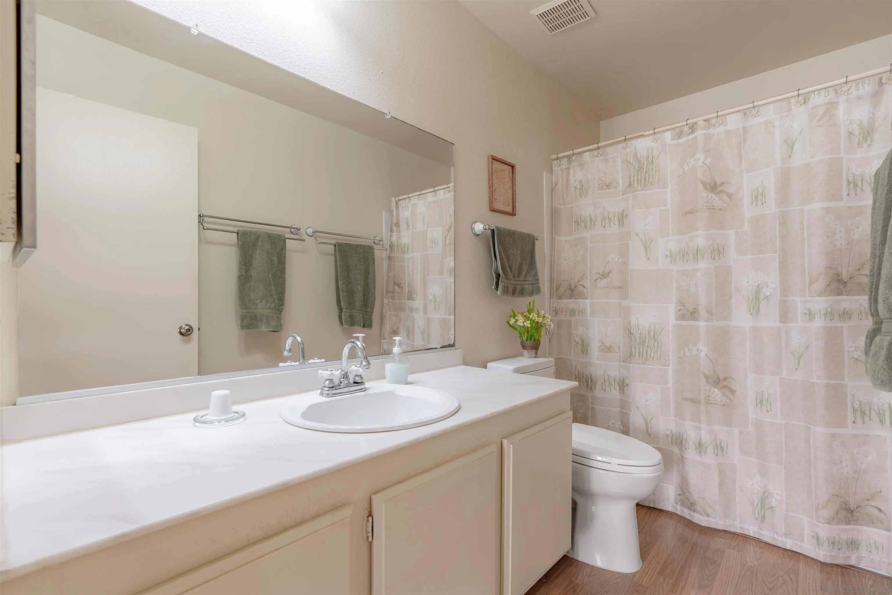 1440 Valleda Lane Encinitas, CA 92024 - Photo 30 of 54 a bathroom with a sink toilet and shower