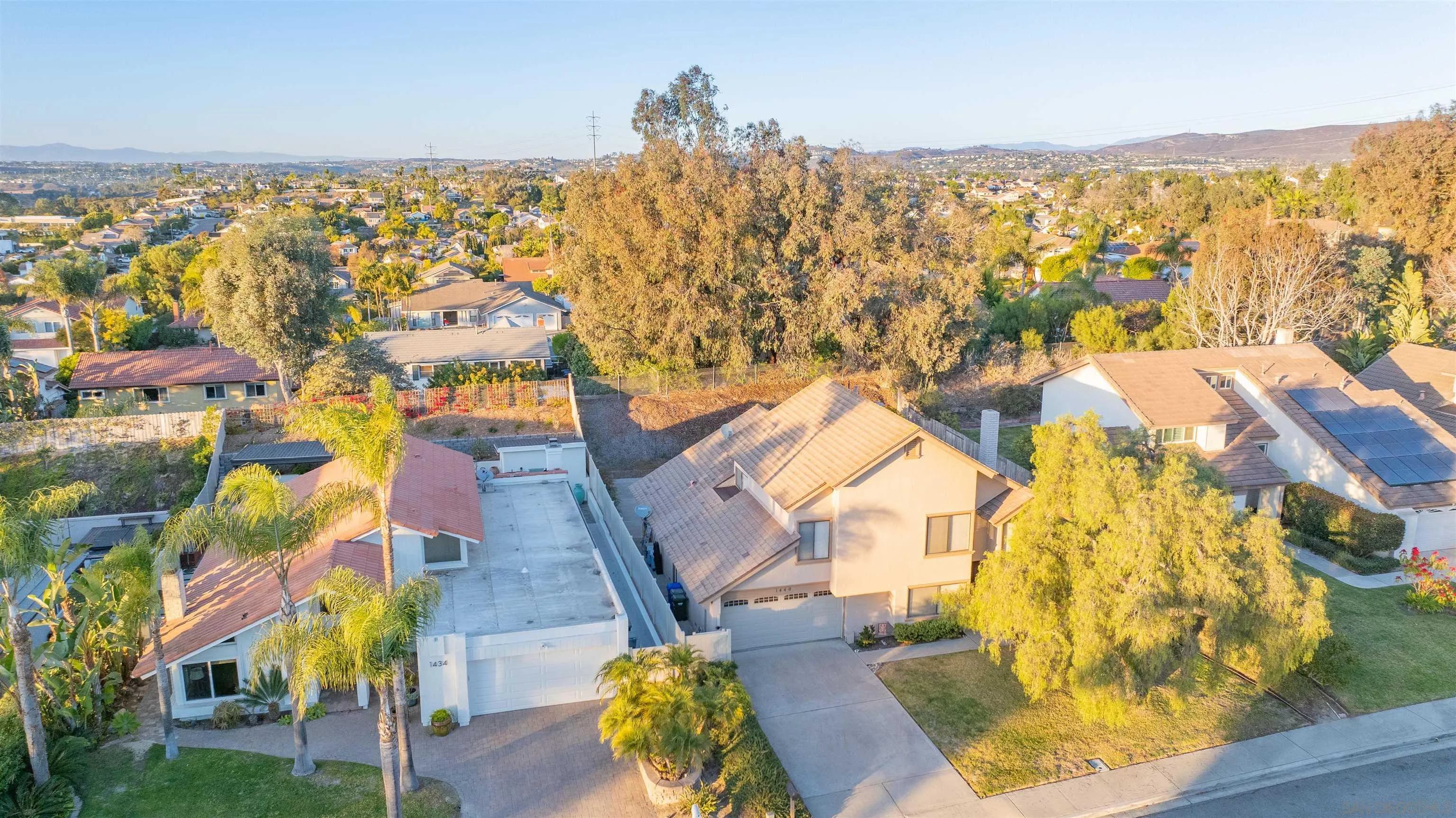 1440 Valleda Lane Encinitas, CA 92024 - Photo 54 of 54 an aerial view of residential houses with outdoor space