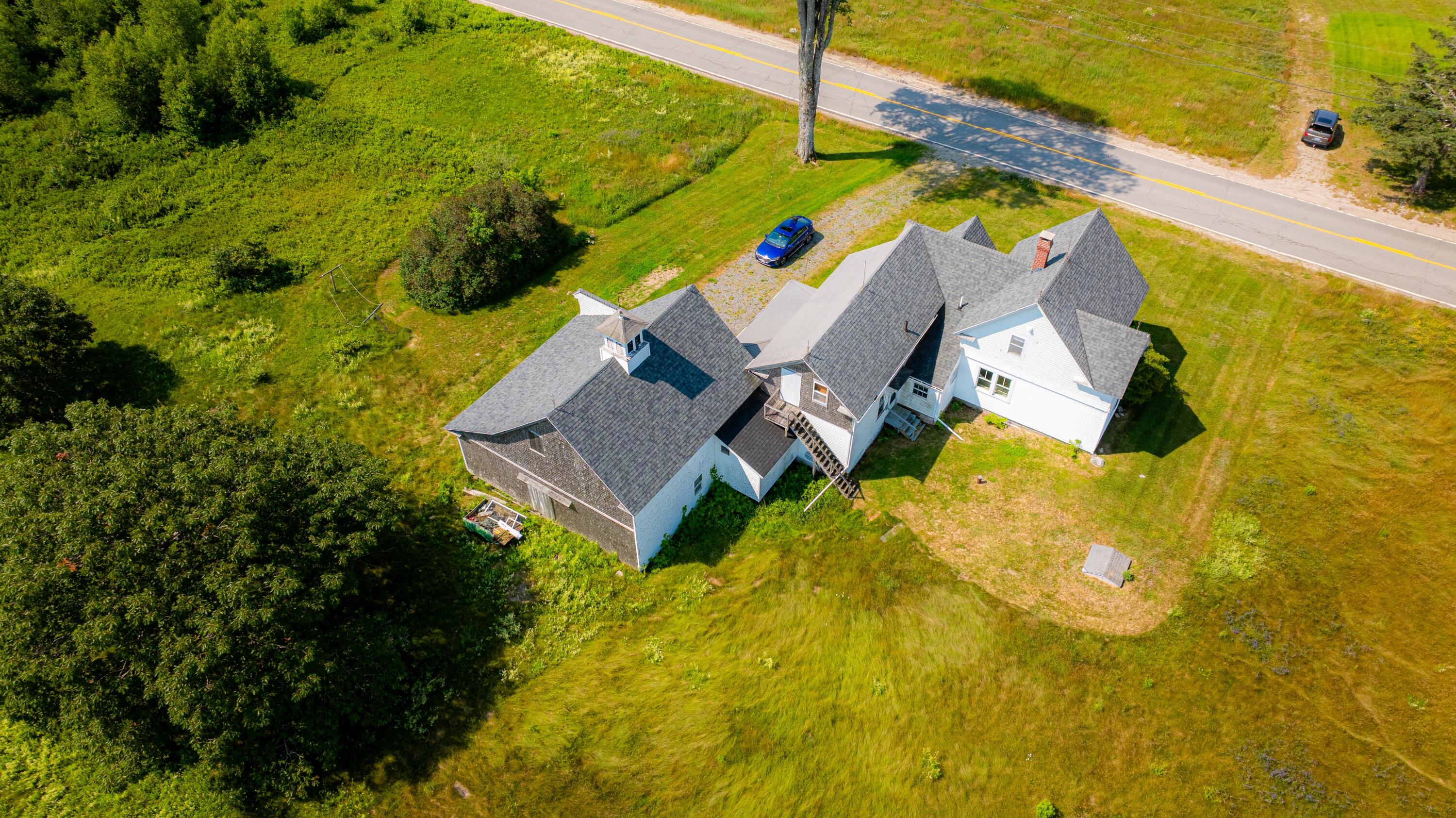 881 Pond Road Gouldsboro, ME 04607 - Photo 6 of 69 Overhead drone shot