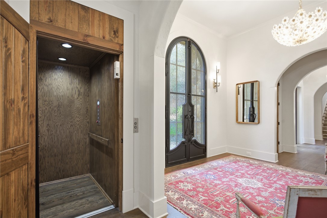 226 Long Ridge Road Sunset, SC 29685 - Photo 6 of 50 Enter this home through a grand entrance foyer, featuring a private three floor elevator and architectural archways.