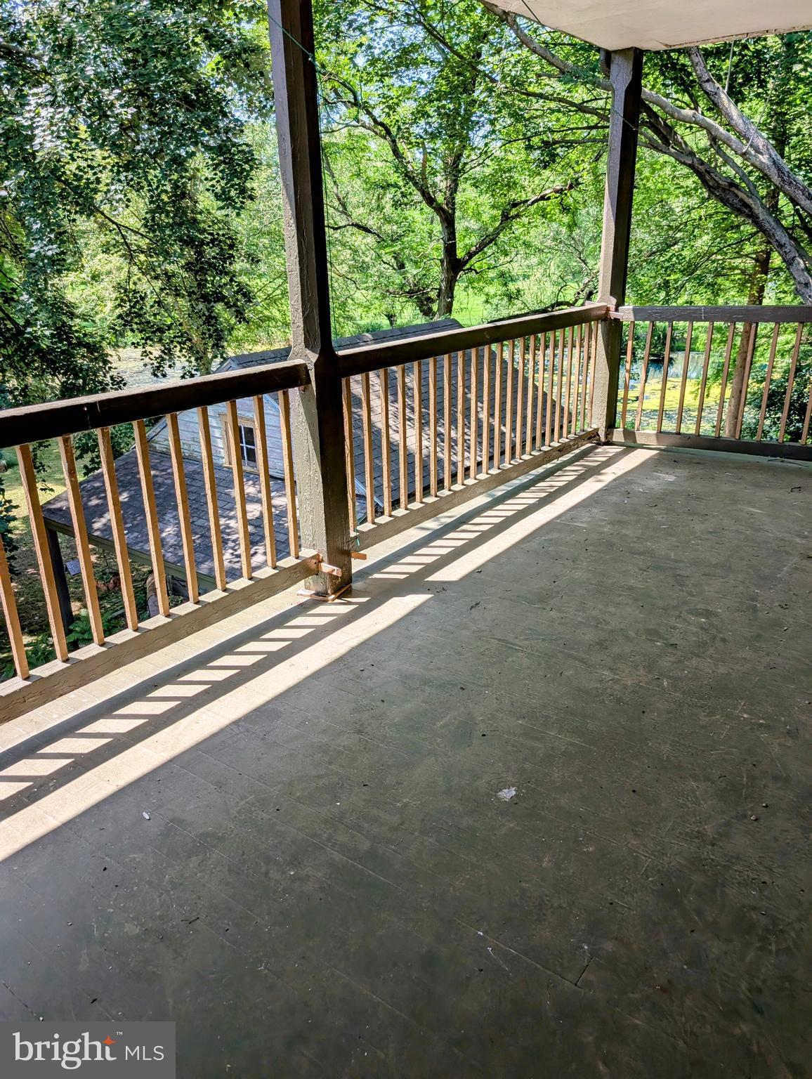 Rear Balcony