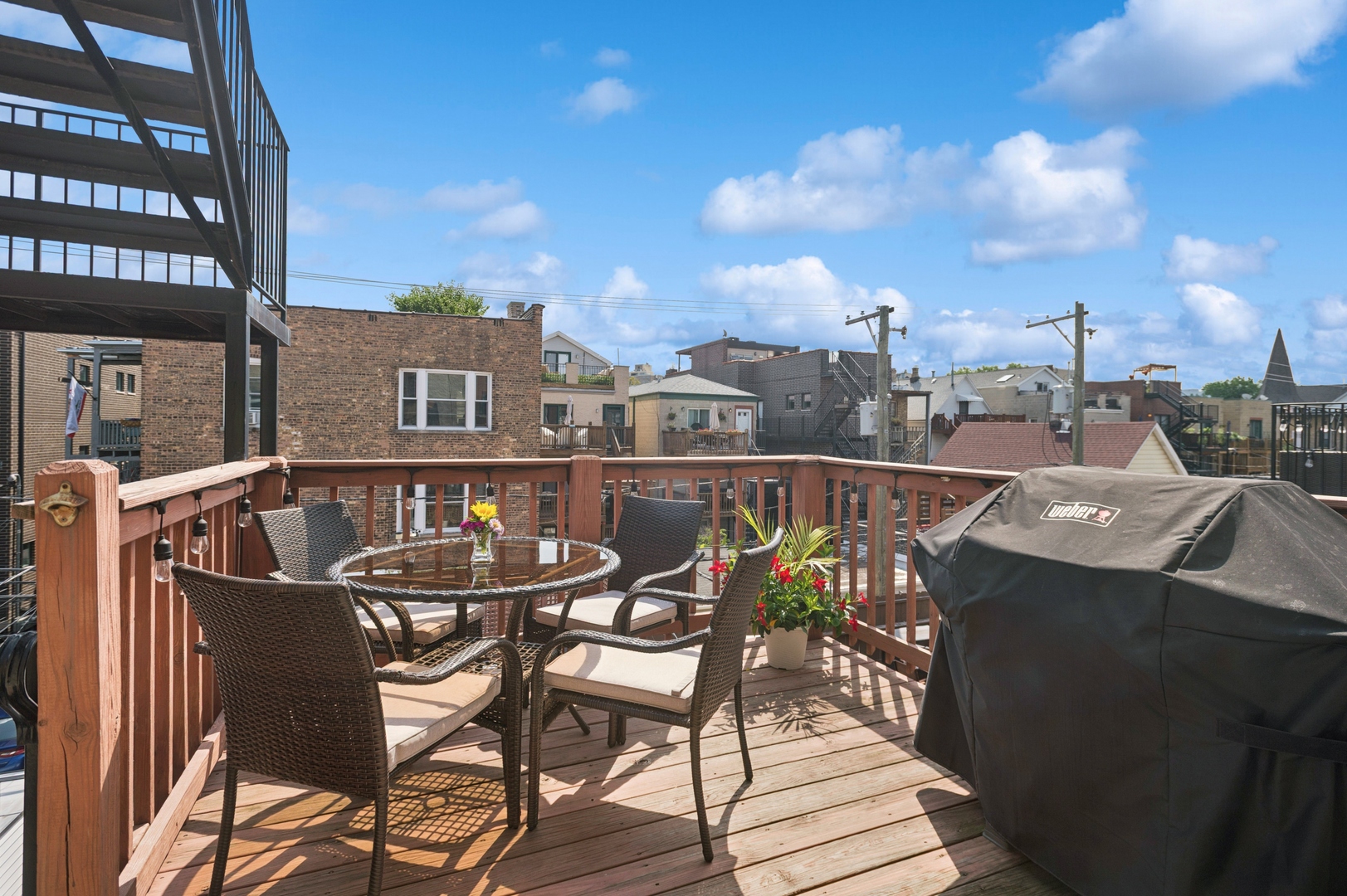 3331 North Seminary Avenue, Unit 3 Chicago, IL 60657 - Photo 12 of 19 a view of a chairs and table in the terrace
