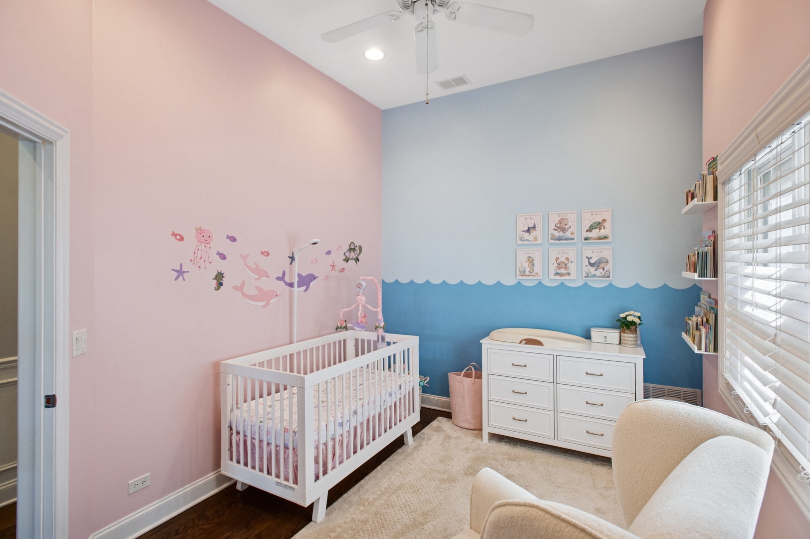 3331 North Seminary Avenue, Unit 3 Chicago, IL 60657 - Photo 8 of 19 a bedroom with a bed and a couch