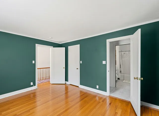 a view of empty room