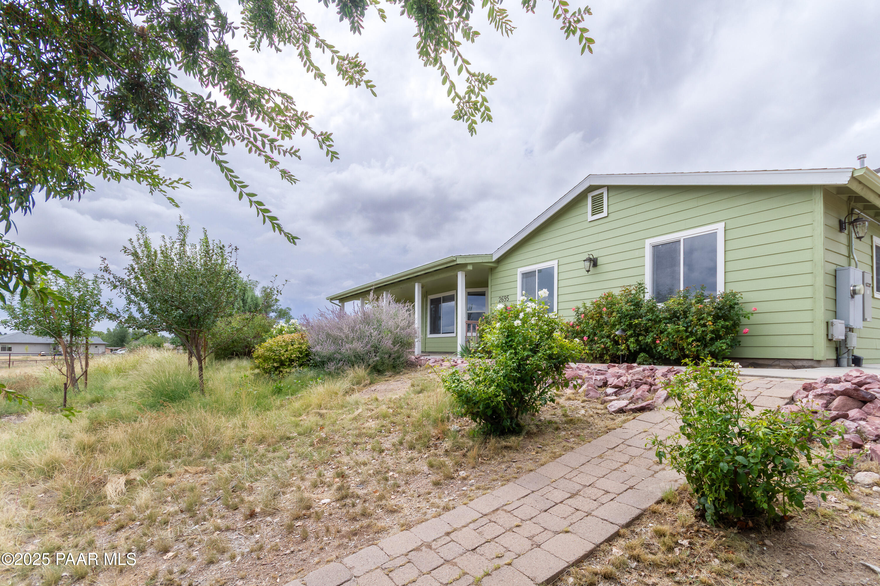2695 West Owl Hill Road Chino Valley, AZ 86323 - Photo 4 of 47 walkway to garden area