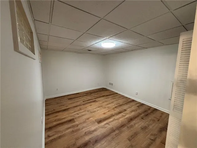 a view of empty room