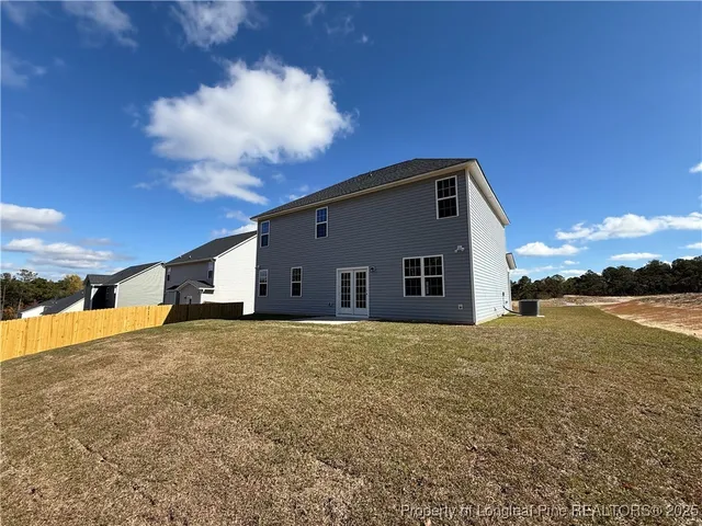 a house view with a outdoor space
