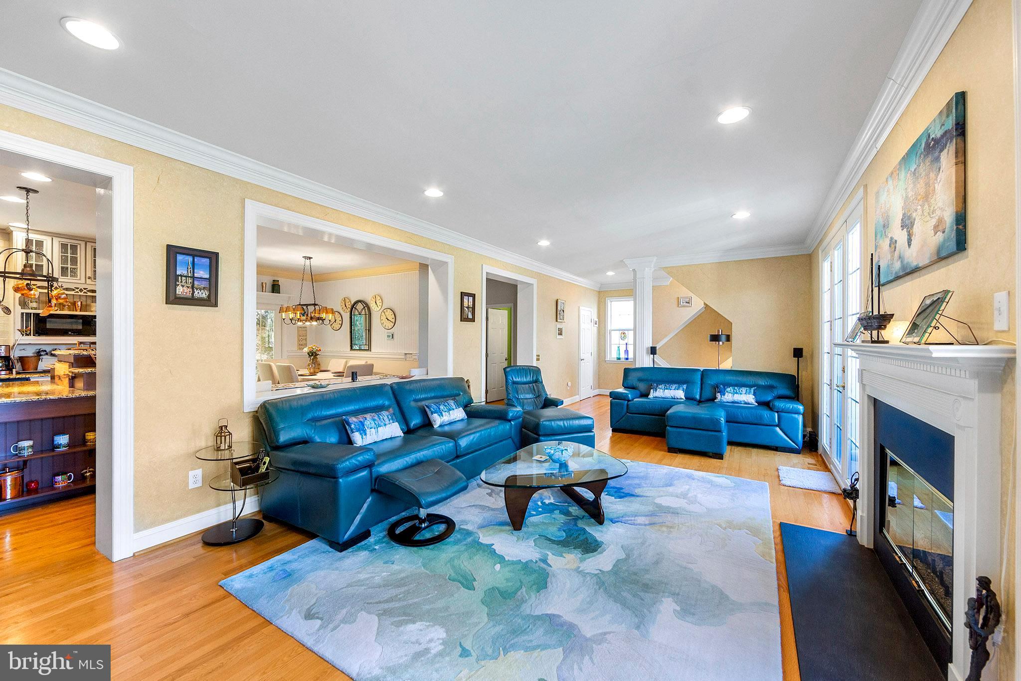 1454 Broad Run Road Landenberg, PA 19350 - Photo 2 of 28 Living room w/ gas fireplace