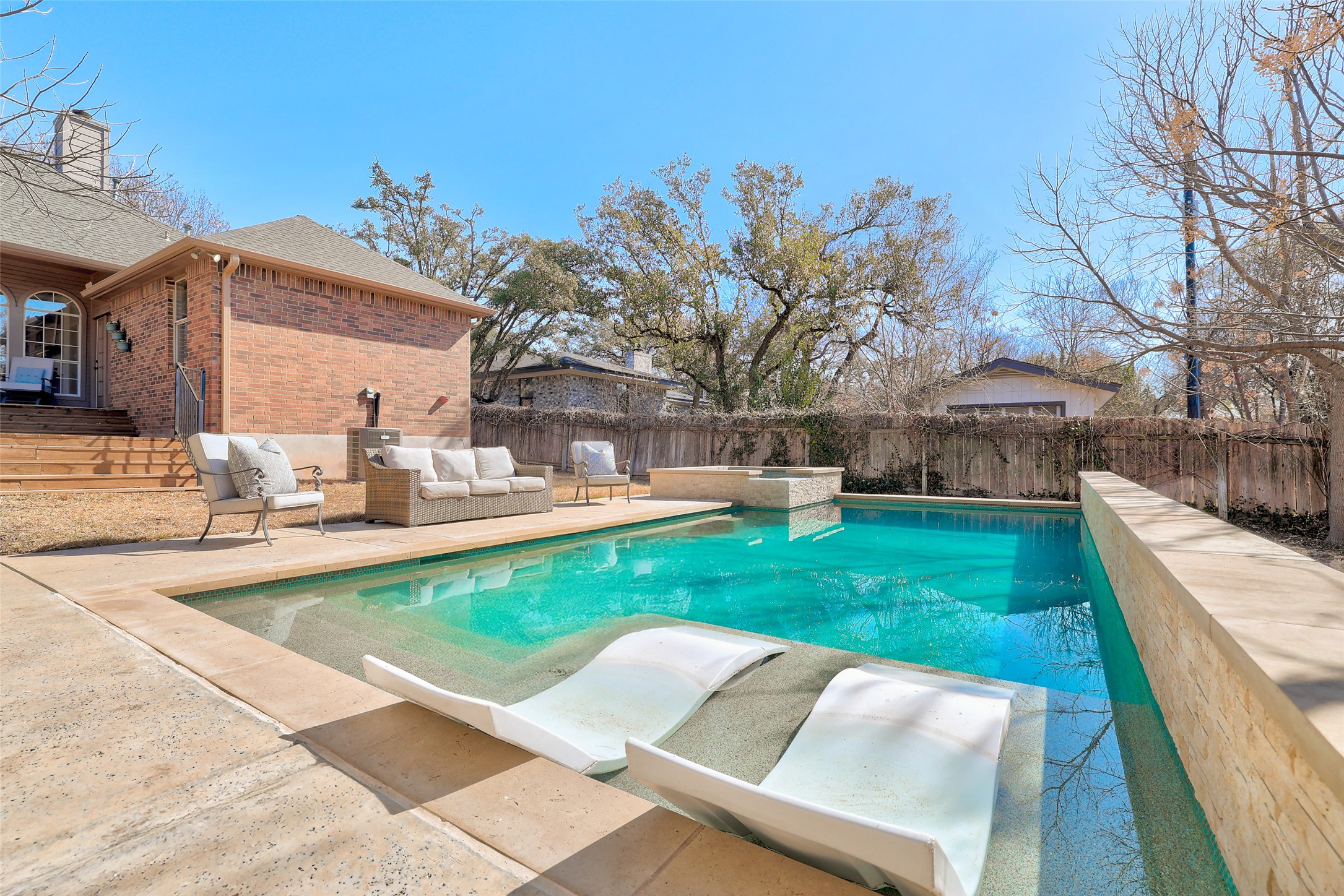 3022 Addie Lane Georgetown, TX 78628 - Photo 40 of 40 a view of a swimming pool with a patio