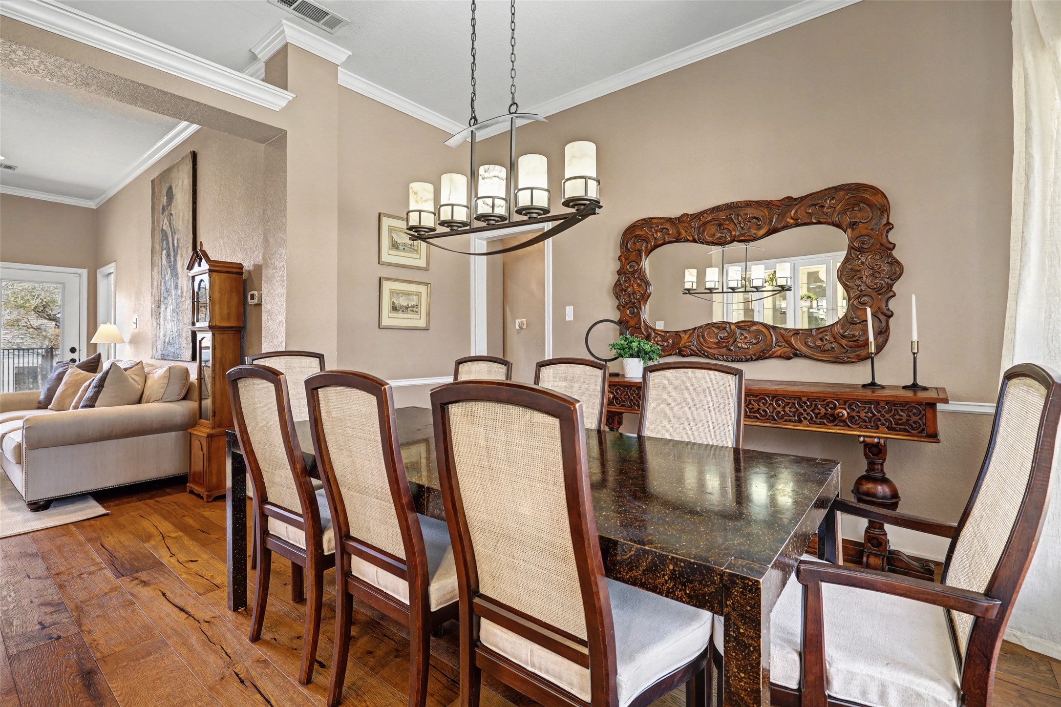 3022 Addie Lane Georgetown, TX 78628 - Photo 9 of 40 a dining room with furniture and window