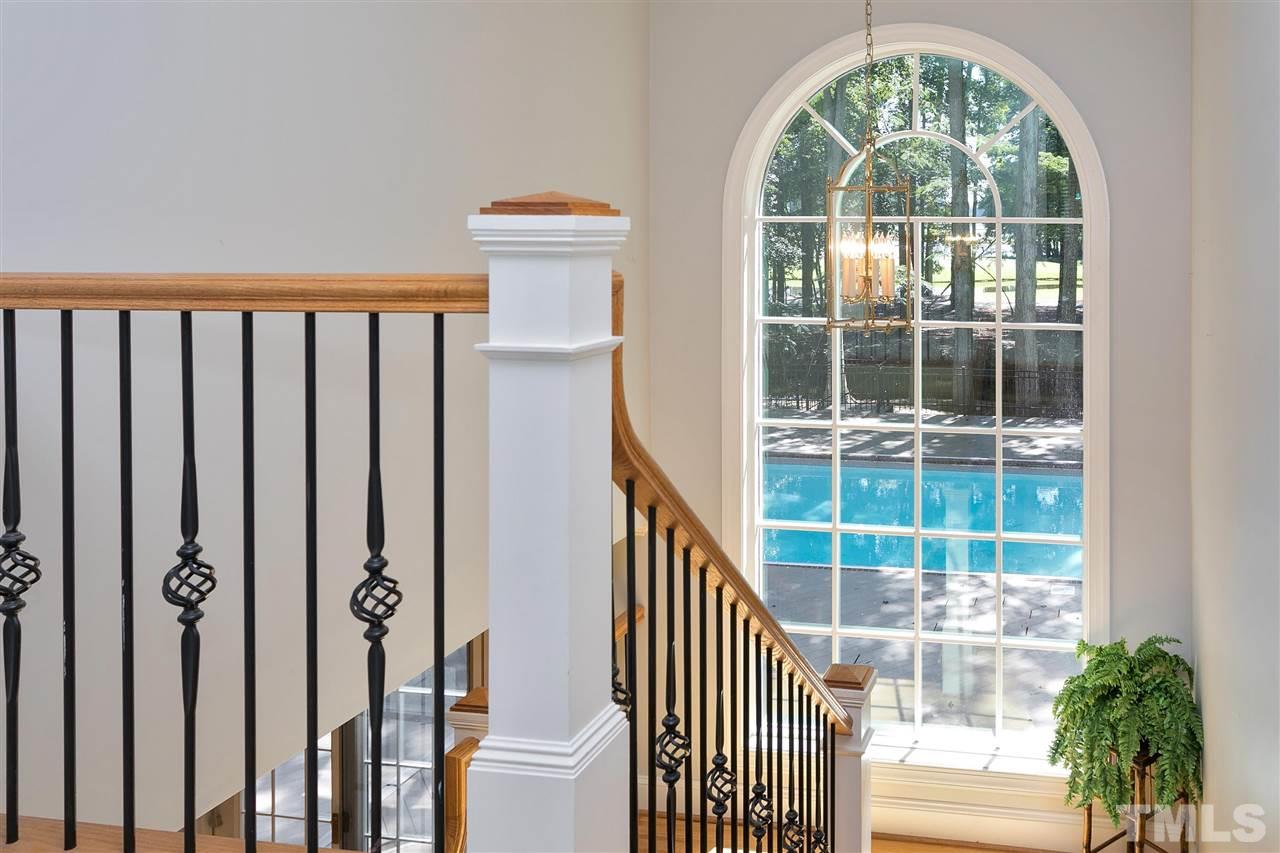 305 Queensferry Road Cary, NC 27511 - Photo 8 of 28 a view of staircase with large window