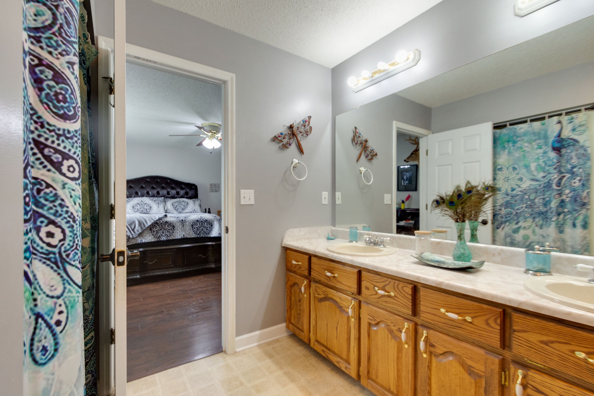 1155 Johnson Branch Road Pulaski, TN 38478 - Photo 24 of 45 a en suite bathroom with a sink and a mirror