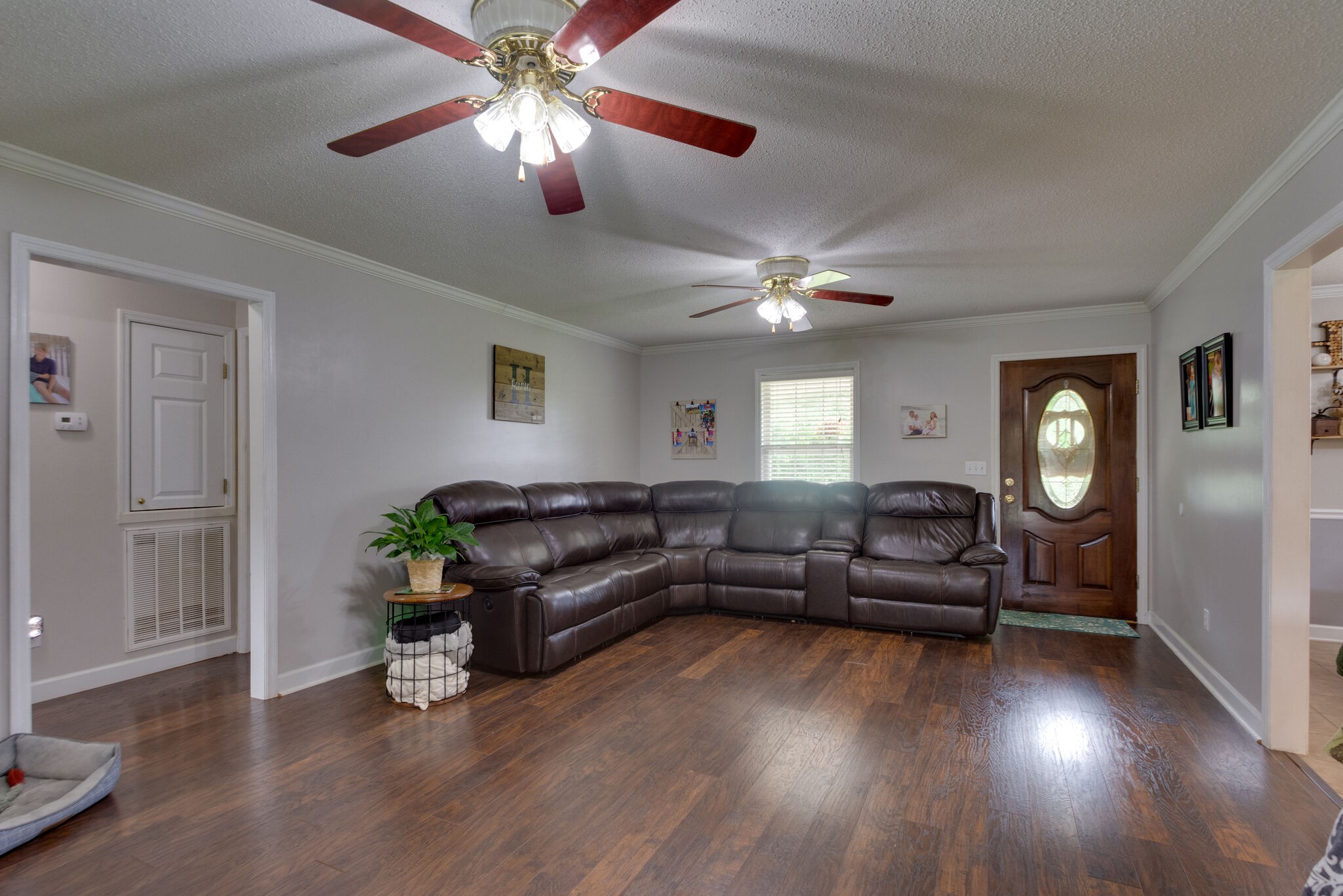 1155 Johnson Branch Road Pulaski, TN 38478 - Photo 8 of 45 a living room with furniture and a wooden floor