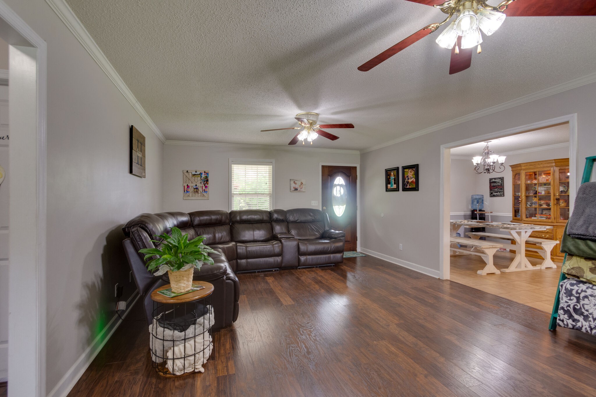 1155 Johnson Branch Road Pulaski, TN 38478 - Photo 9 of 45 a living room with furniture and wooden floor