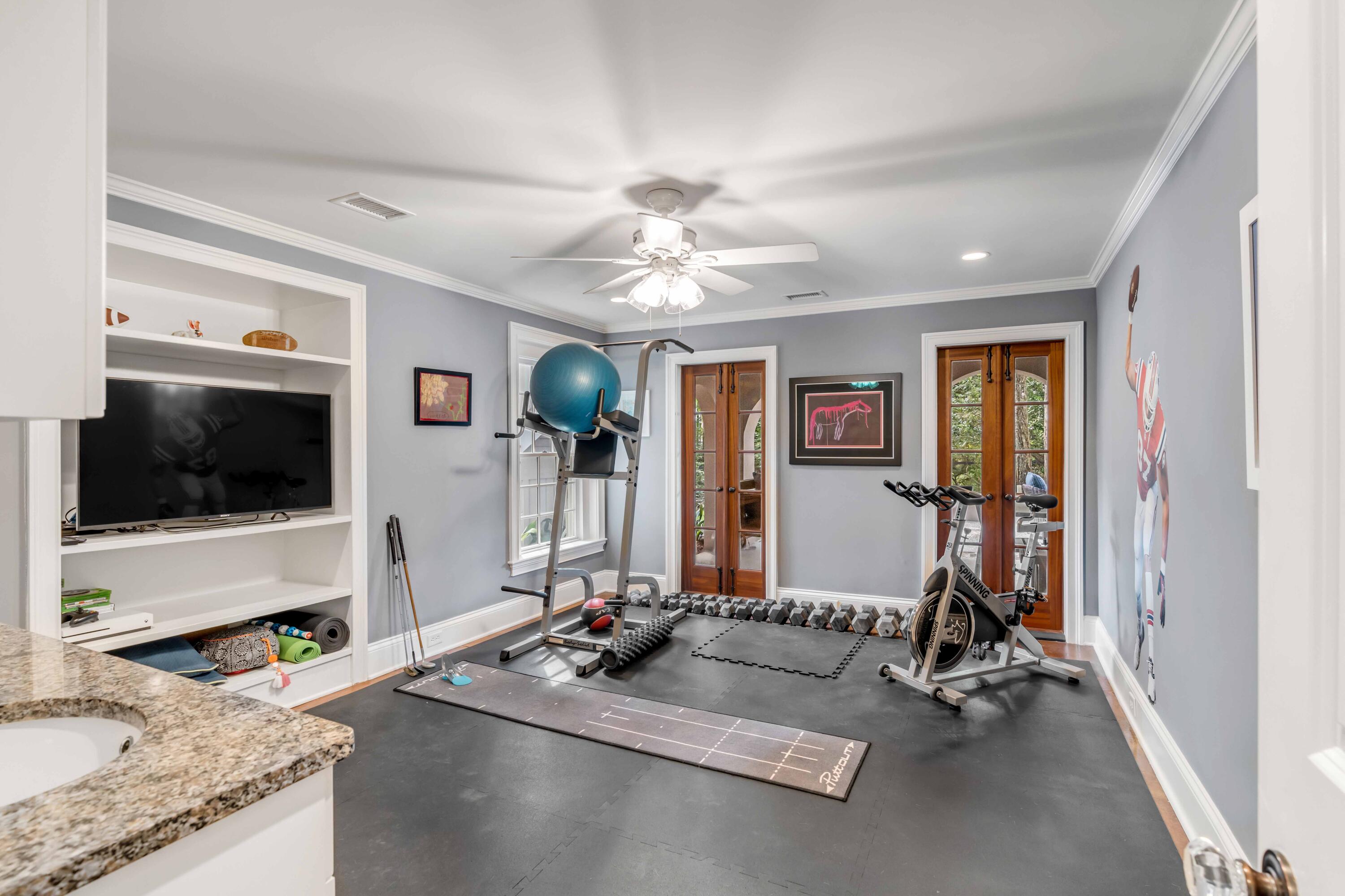 15 Robert Mills Circle Mount Pleasant, SC 29464 - Photo 35 of 67 Gym/Kitchen