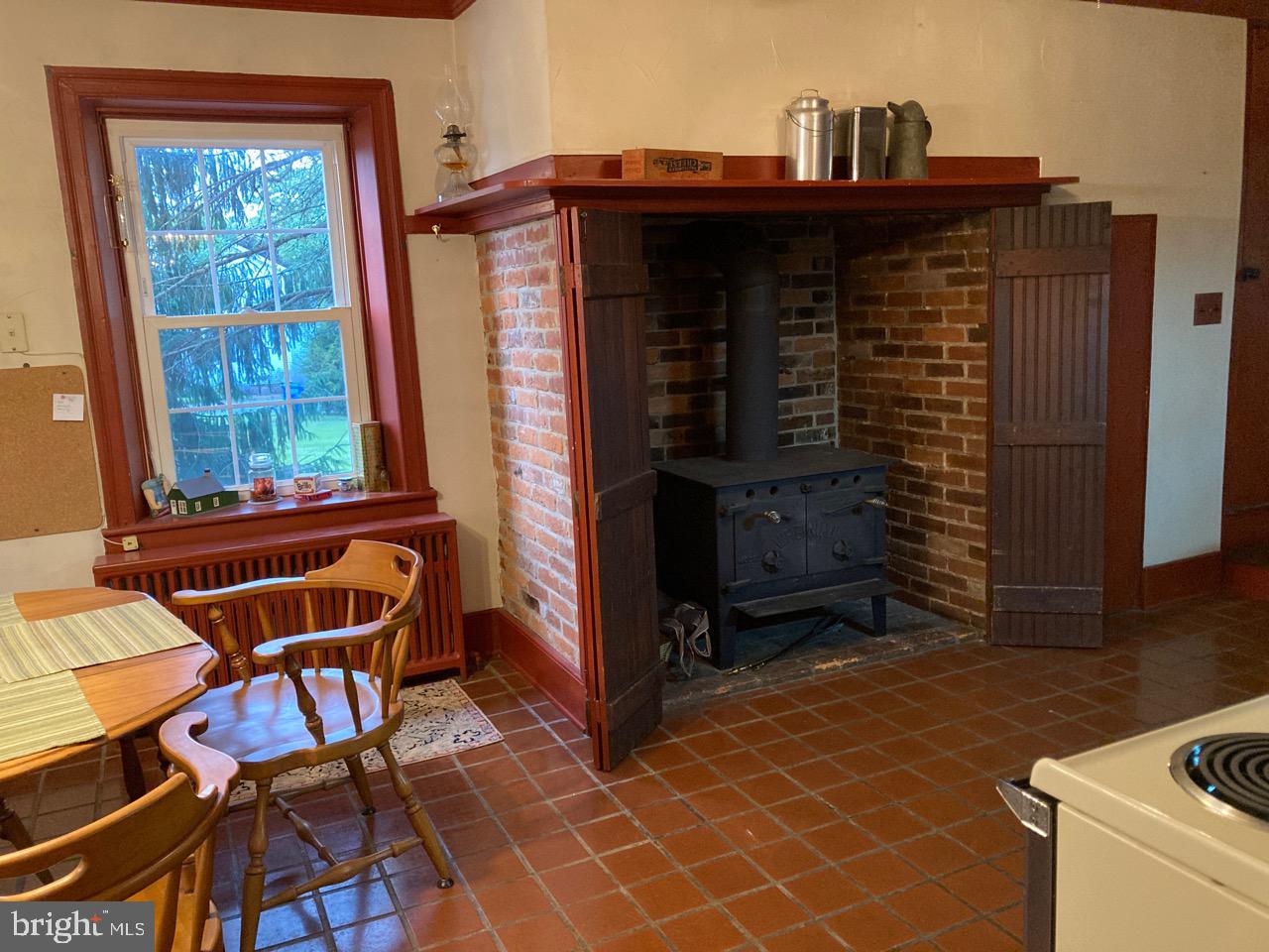 2113 Keysville Frederick Co Road Keymar, MD 21757 - Photo 8 of 49 BEAUTIFUL KITCHEN WOOD BURNING STOVE