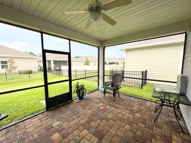 2333 Reese Way Jacksonville, FL 32246 - Photo 25 of 29 a view of a porch with chairs and backyard