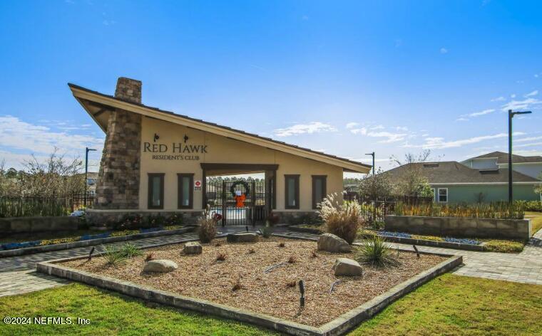 2333 Reese Way Jacksonville, FL 32246 - Photo 27 of 29 a view of a house with backyard swimming pool and sitting area