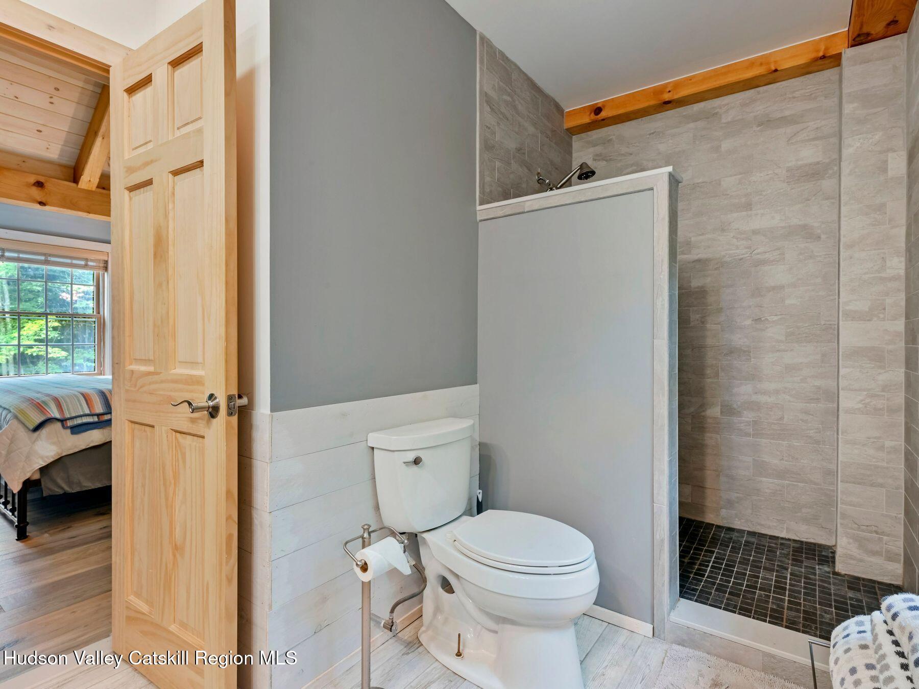 10 County Road Windham, NY 12496 - Photo 24 of 43 a bathroom with a sink and a toilet