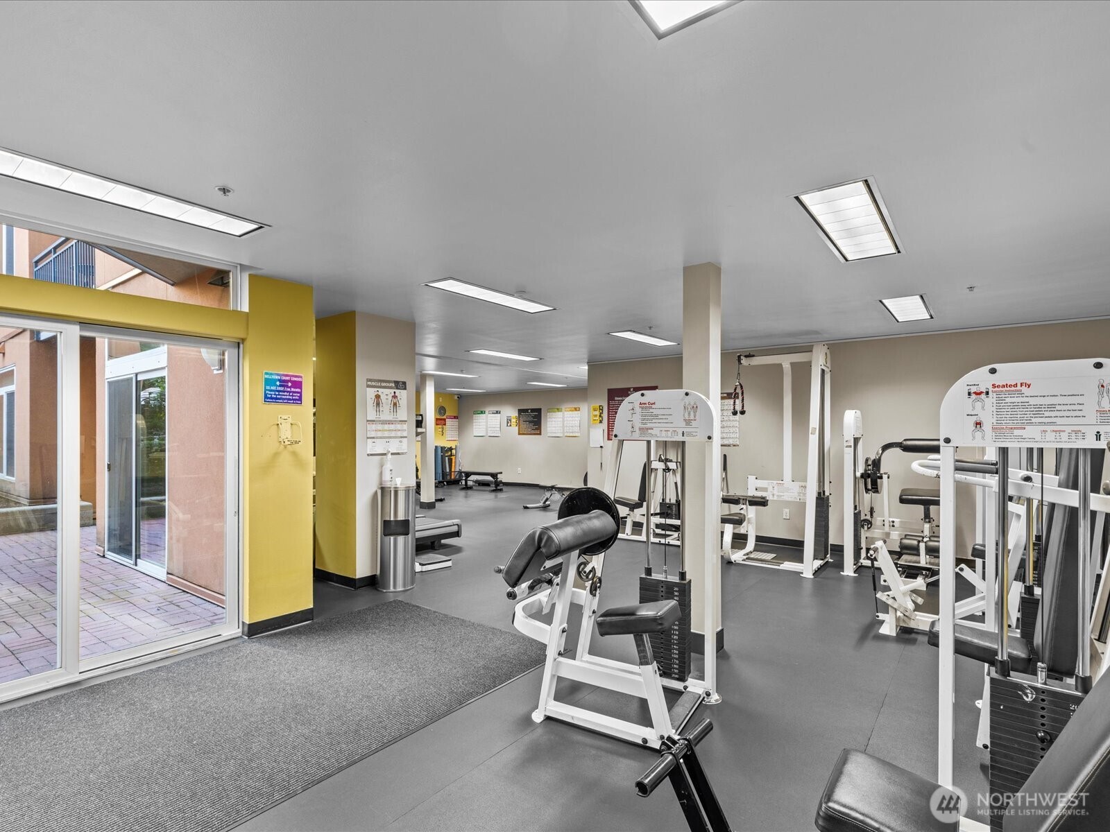 2415 2nd Avenue, Unit 540 Seattle, WA 98121 - Photo 26 of 29 a view of a room with gym equipment