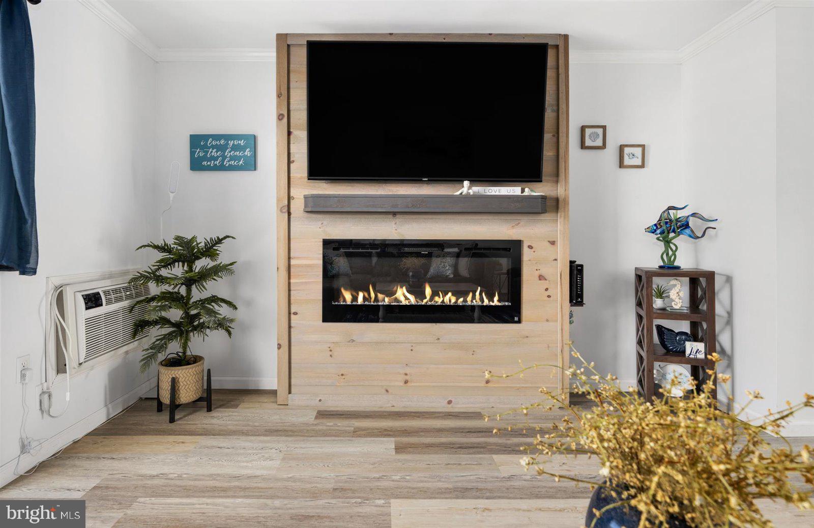 714 Mooring Road, Unit C105 Ocean City, MD 21842 - Photo 13 of 36 Lovely, electric fireplace for cozy fall nights