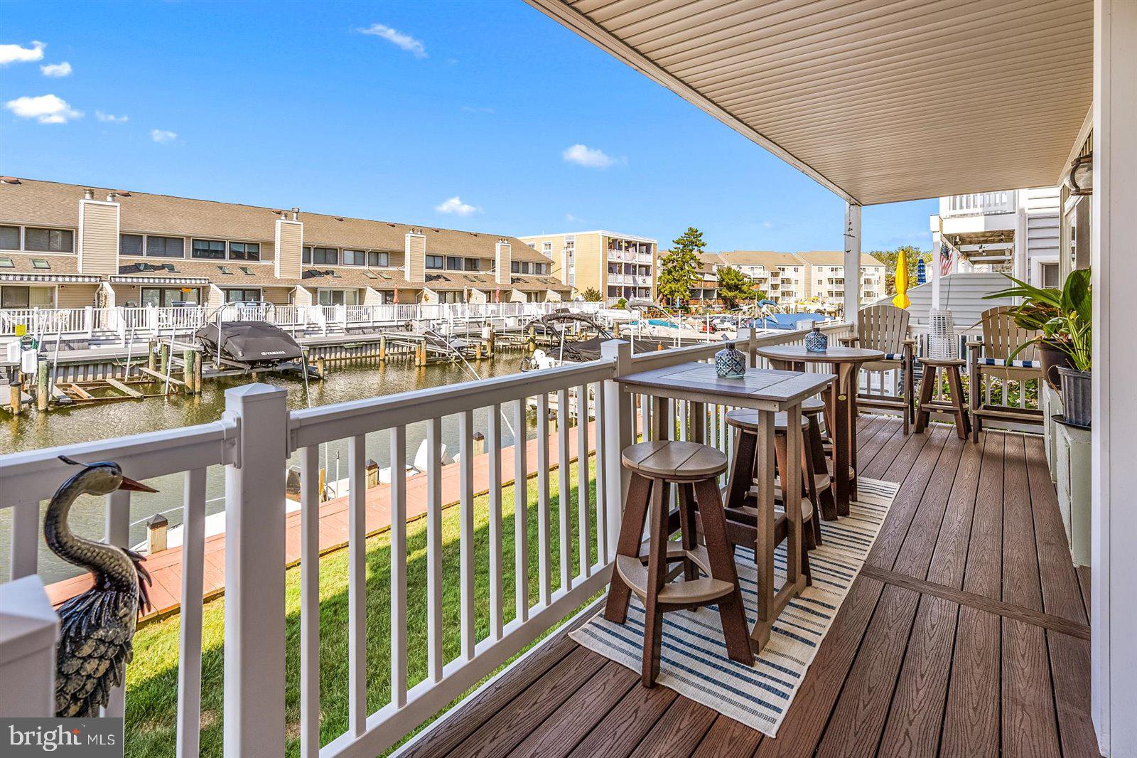714 Mooring Road, Unit C105 Ocean City, MD 21842 - Photo 31 of 36 Balcony with low maintenance decking