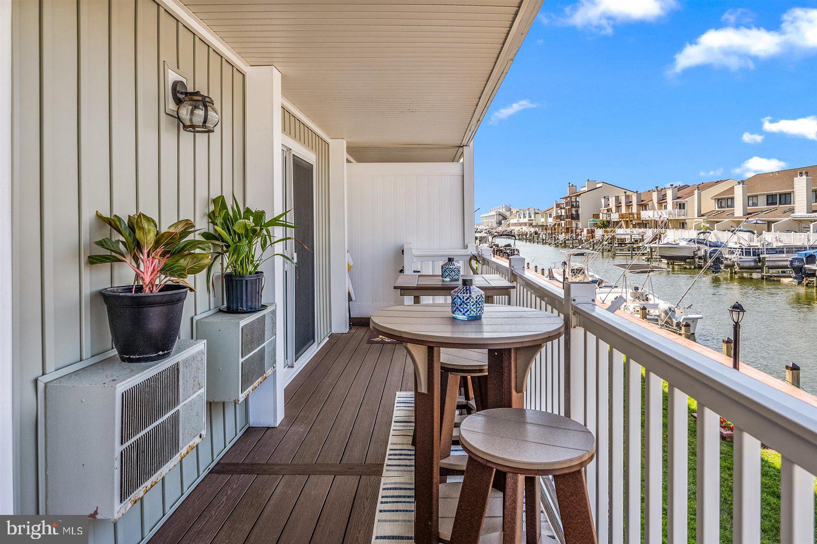 714 Mooring Road, Unit C105 Ocean City, MD 21842 - Photo 33 of 36 Covered balcony with easy access to the water