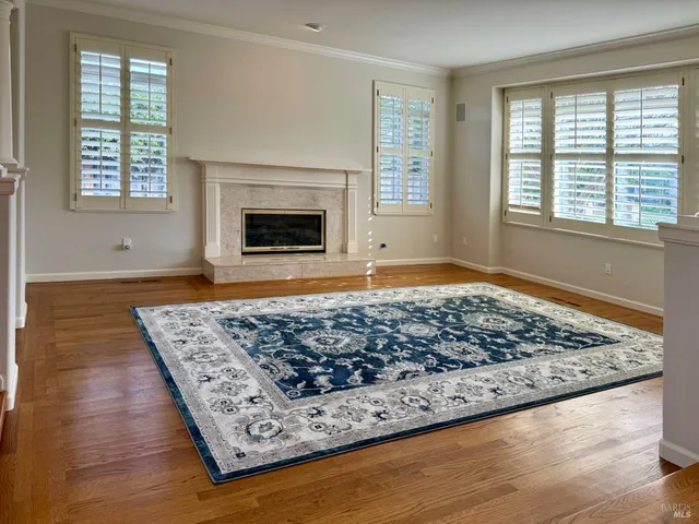 a view of a living room