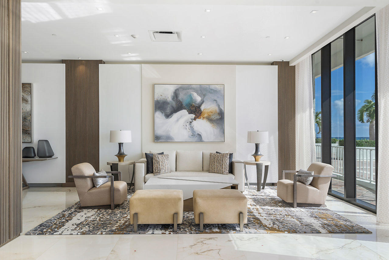 2600 South Ocean Boulevard, Unit 3E Boca Raton, FL 33432 - Photo 30 of 56 Building Lobby