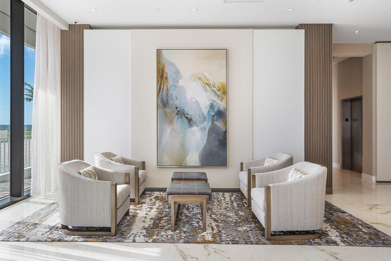 2600 South Ocean Boulevard, Unit 3E Boca Raton, FL 33432 - Photo 31 of 56 a living room with furniture and a window