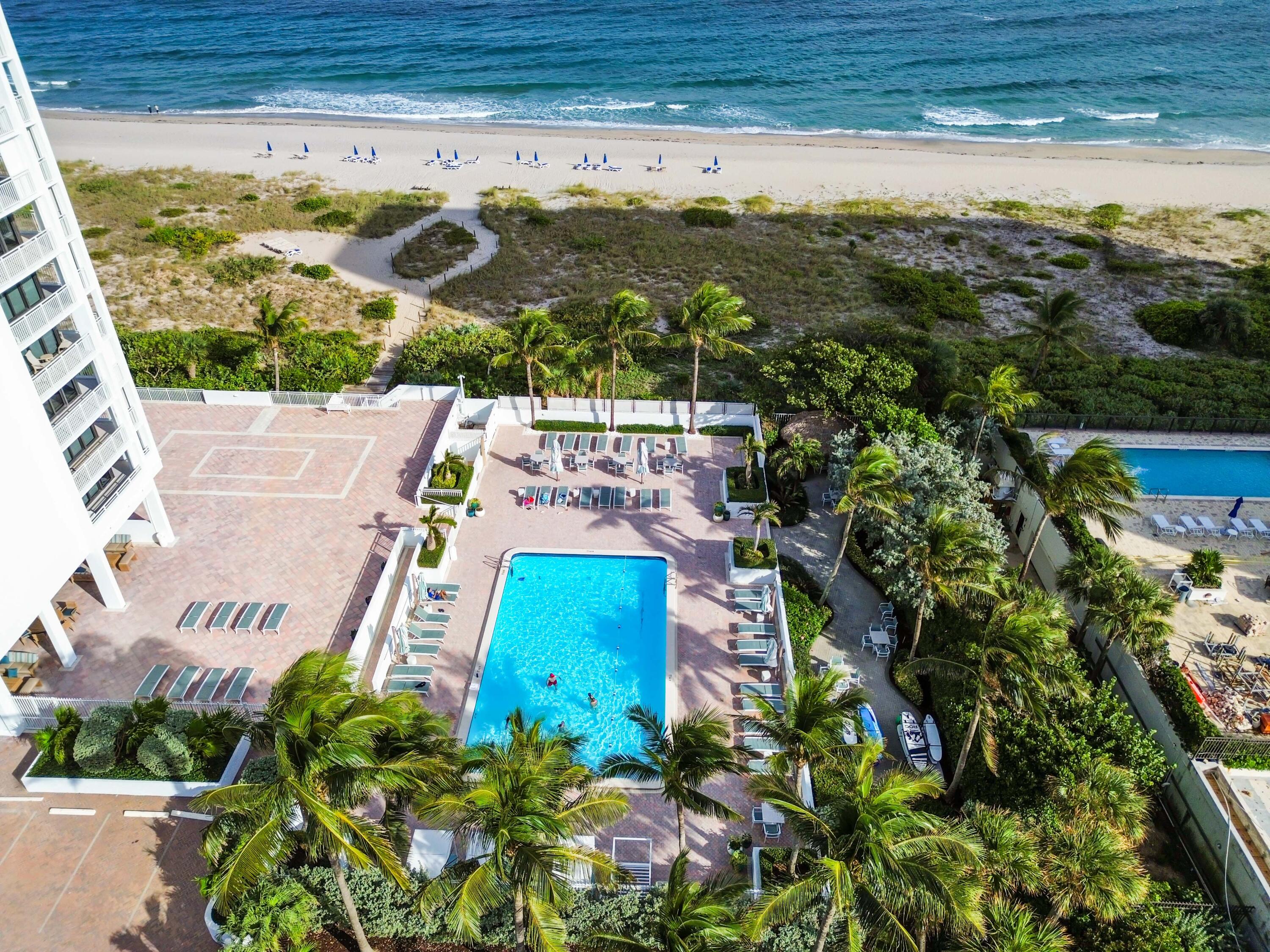 2600 South Ocean Boulevard, Unit 3E Boca Raton, FL 33432 - Photo 56 of 56 Oceans Edge Pool Area