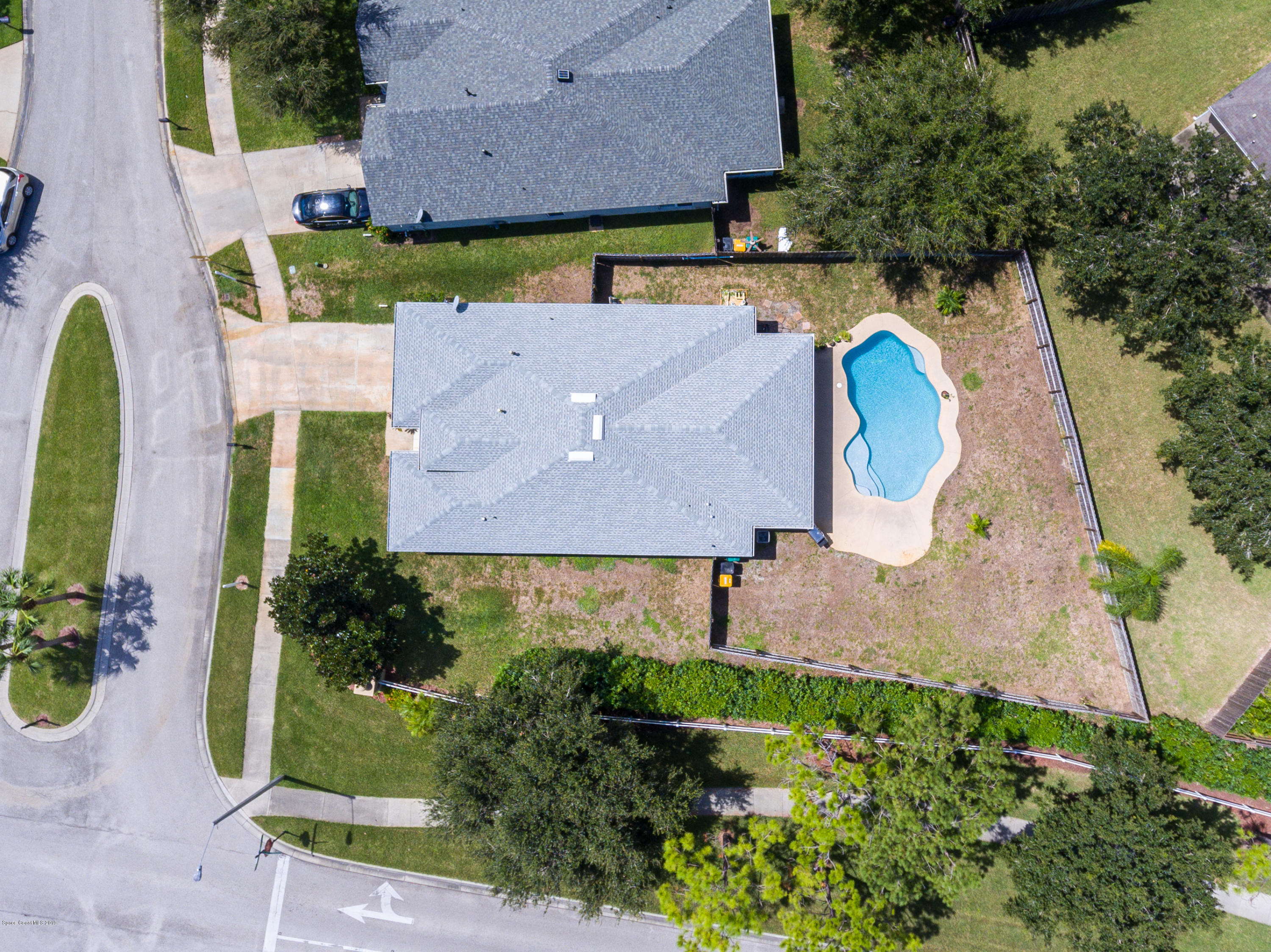 3956 Four Lakes Drive Melbourne, FL 32940 - Photo 22 of 23 Huge fenced Yard