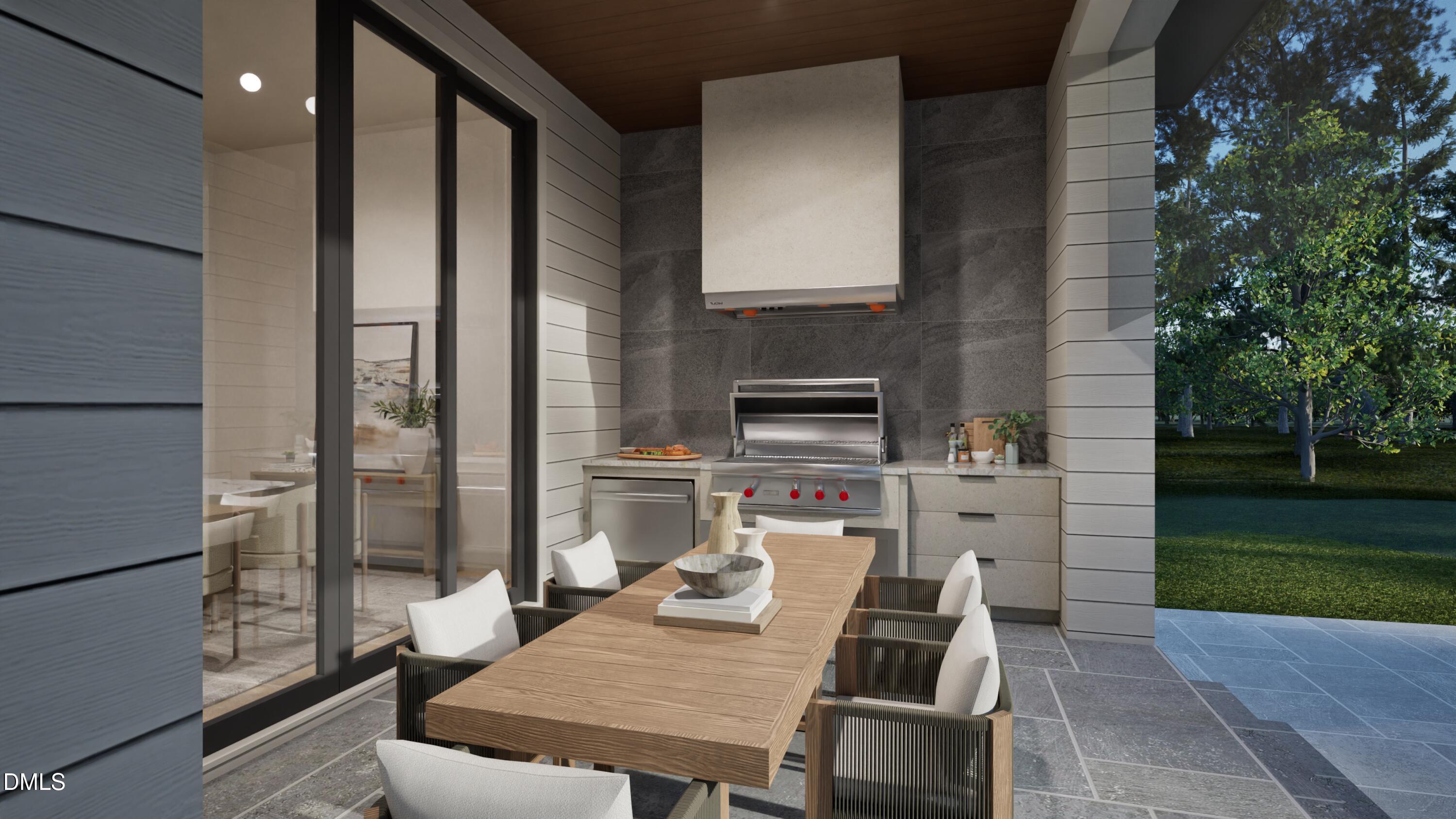 4308 Windsor Place Raleigh, NC 27609 - Photo 30 of 35 a outdoor space with a table and chairs