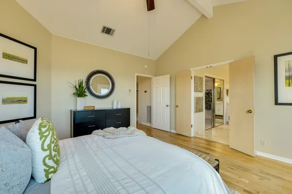 a view of a city skyline from a balcony