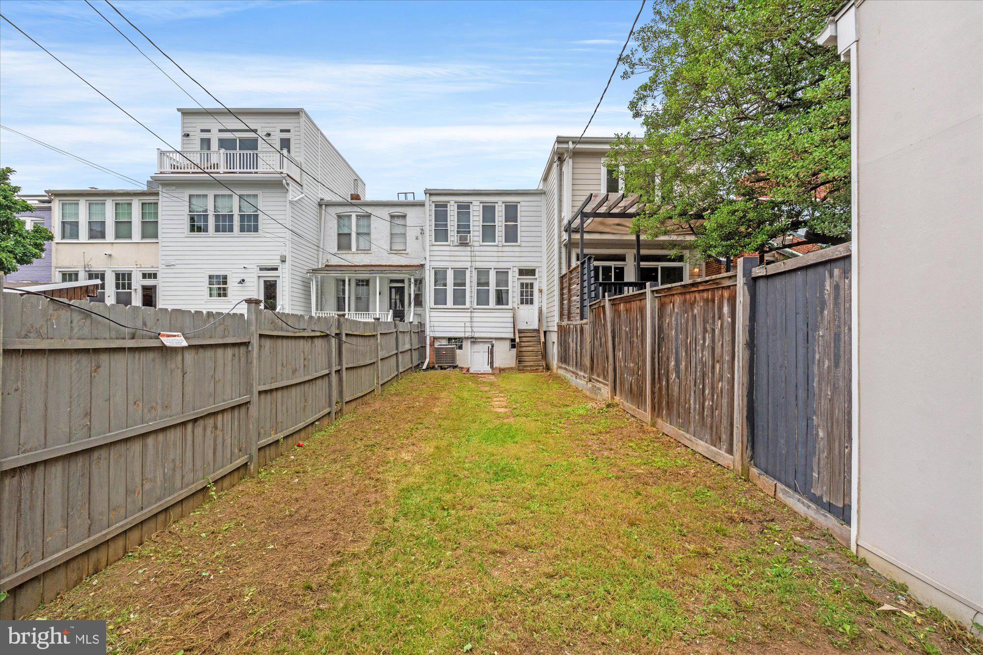 3538 T Street Northwest Washington, DC 20007 - Photo 30 of 36 Spacious backyard