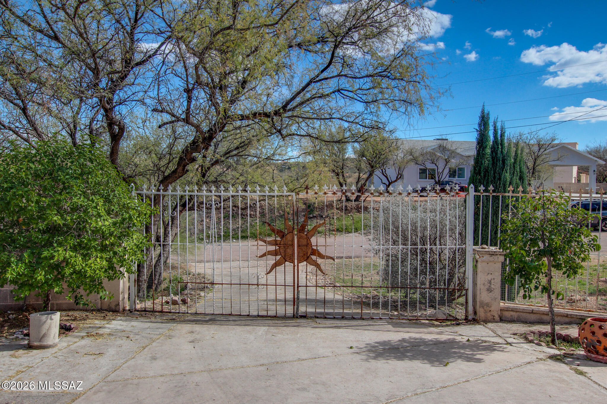992 Paseo Lobo Rio Rico, AZ 85648 - Photo 22 of 32 992 View out the gate