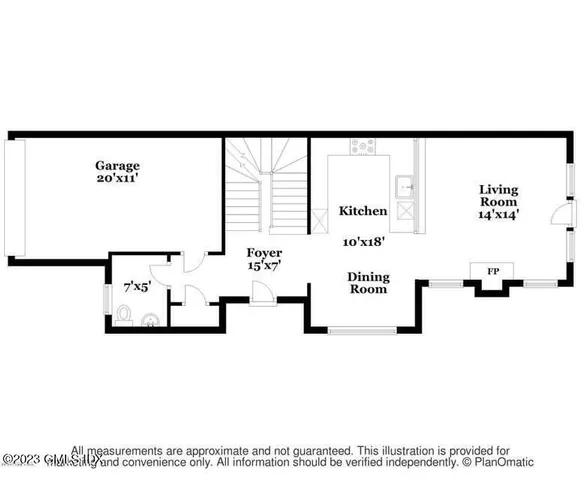 a picture of a floor plan