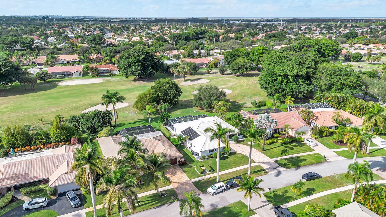 19699 Boca Greens Drive Boca Raton, FL 33498 - Photo 42 of 43 an aerial view of residential houses with outdoor space