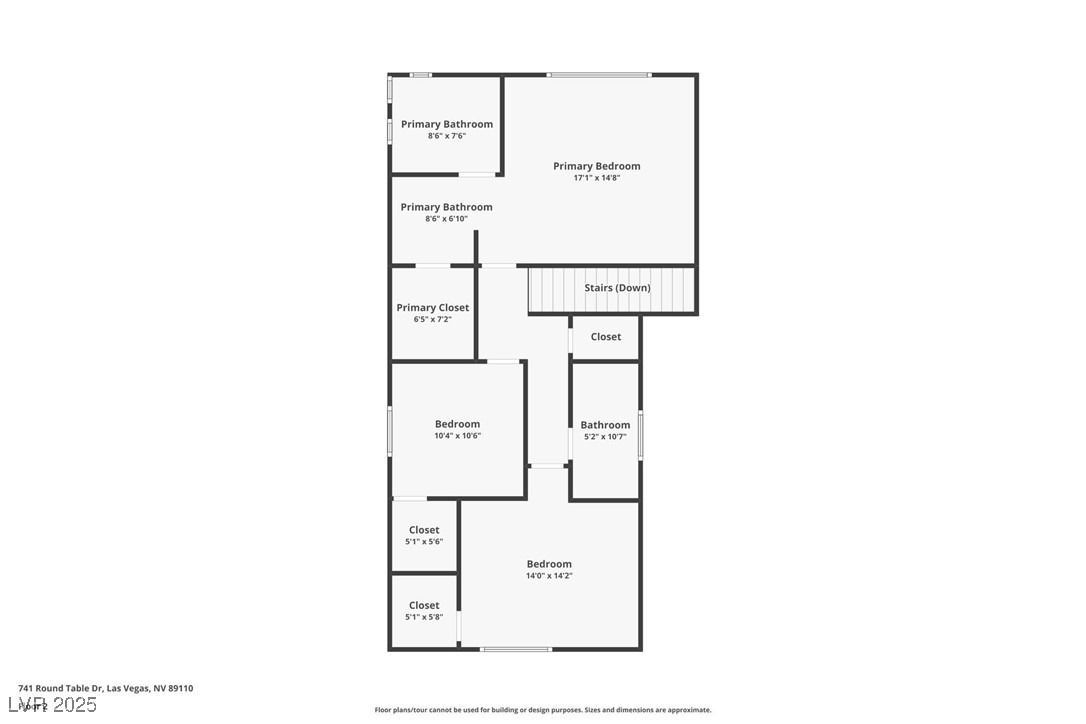 741 Round Table Drive Las Vegas, NV 89110 - Photo 21 of 22 View of property floor plan