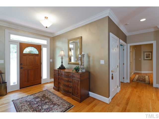 7716 Senter Farm Road Apex, NC 27539 - Photo 18 of 25 You'll love the welcoming foyer with custom paint and trim.