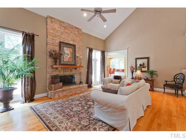 7716 Senter Farm Road Apex, NC 27539 - Photo 19 of 25 Alternate view of the living room.