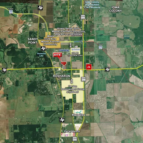 a utility room with streets and trees