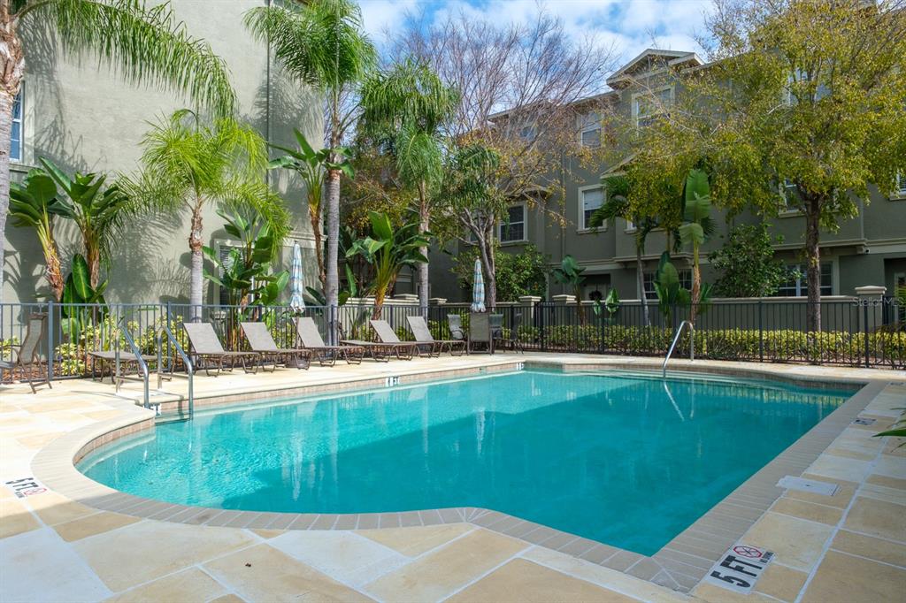 10220 Bayou Grande Seminole, FL 33772 - Photo 50 of 50 a view of a swimming pool with a lawn chairs next to a yard