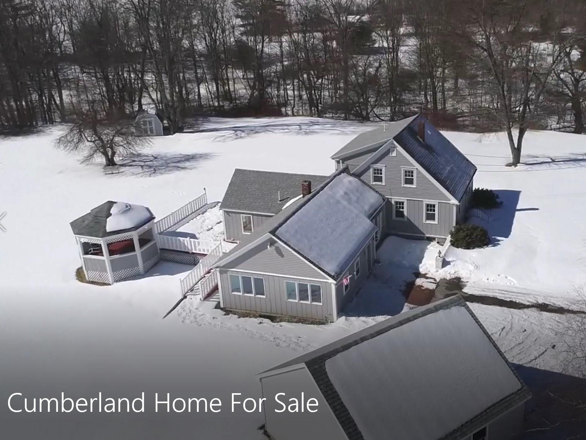 112 Blanchard Road Cumberland, ME 04021 - Photo 1 of 41 Aearial