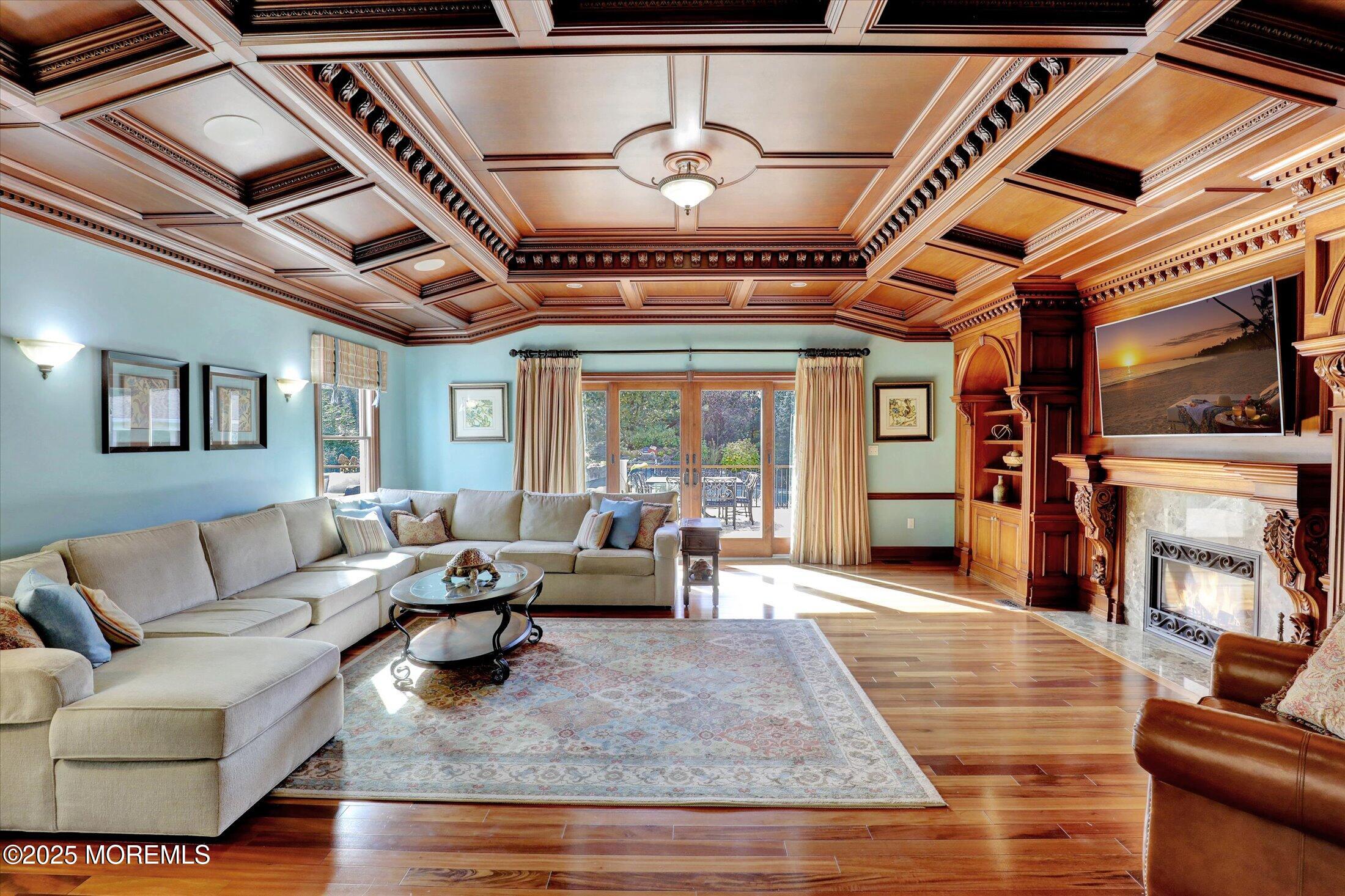 10 Yellow Brook Road Holmdel, NJ 07733 - Photo 15 of 64 a living room with fireplace furniture and a fireplace
