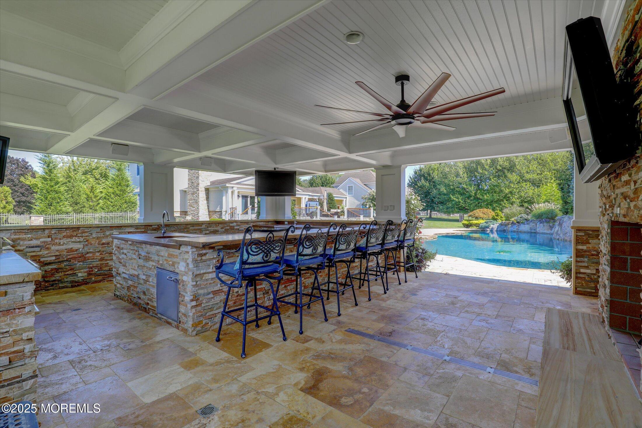 10 Yellow Brook Road Holmdel, NJ 07733 - Photo 58 of 64 a dining room with furniture window and wooden floor