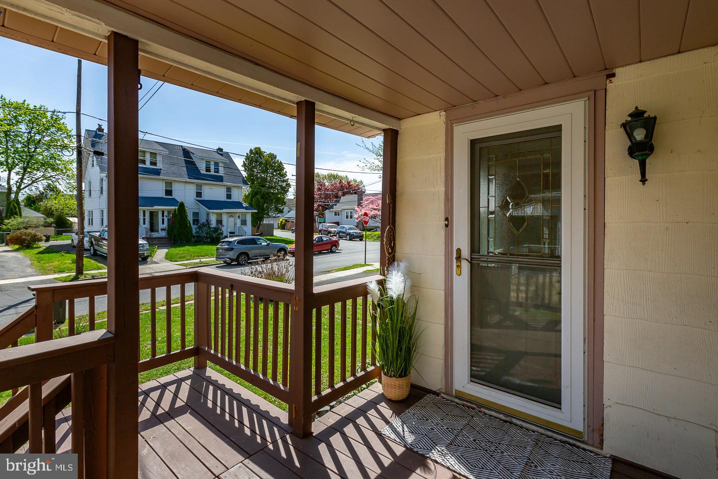 20 West Forestview Road Brookhaven, PA 19015 - Photo 1 of 34 a view of a porch with a floor to ceiling window
