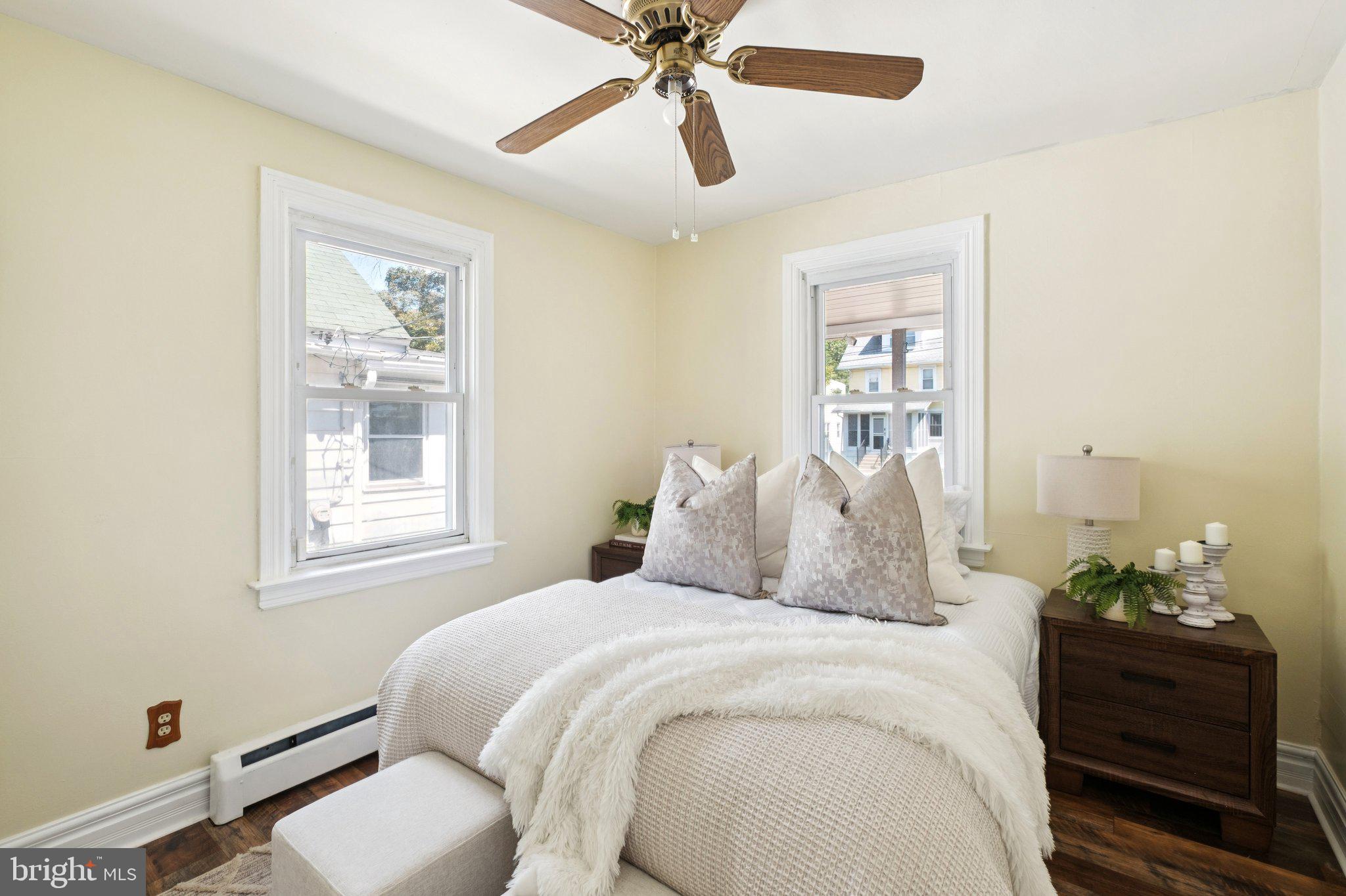 20 West Forestview Road Brookhaven, PA 19015 - Photo 21 of 34 a bedroom with a bed and a window